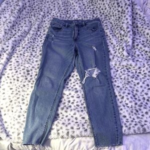 Old Navy rockstar super skinny high-rise blue jeans